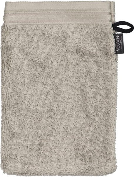 Vossen Handtücher Belief - Farbe: pepplestone - 7470 - Waschhandschuh 16x22 cm