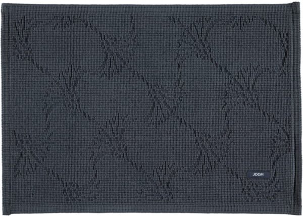 JOOP! - Badteppich New Cornflower 60 - Farbe: Anthrazit - 069 - 50x70 cm