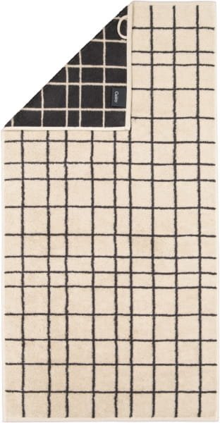 Cawö Handtücher Atelier Allover 6241 - Farbe: beige - 37 - Handtuch 50x100 cm