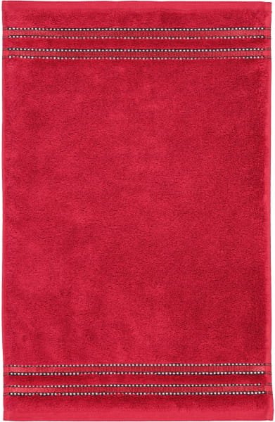 Vossen Handtücher Cult de Luxe - Farbe: rubin - 3900 - Gästetuch 30x50 cm