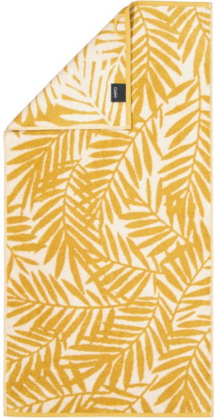 Cawö Handtücher Maison Blätter 6267 - Farbe: gold - 35 - Handtuch 50x100 cm