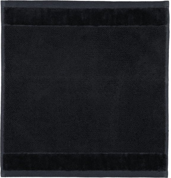 Möve Bamboo Luxe - Farbe: black - 199 (1-1104/5244) - Seiflappen 30x30 cm
