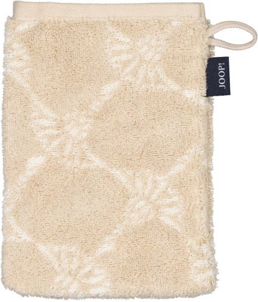 JOOP! Cornflower 1611 - Farbe: Sand - 30 - Waschhandschuh 16x22 cm