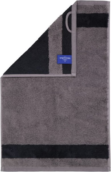 Villeroy & Boch Handtücher Luxury Double 2560 - Farbe: graphite - 79 - Gästetuch 30x50 cm