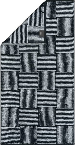 Cawö Handtücher Black&White Chess 6281 - Farbe: schwarz/weiß - 96 - Handtuch 50x100 cm
