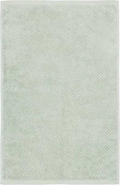Cawö Handtücher Pure 6500 - Farbe: eukalyptus - 450 - Gästetuch 30x50 cm