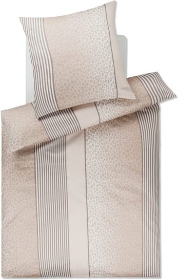 JOOP! Bettwäsche Leo 4112 - Farbe: Cream - 07 - 80x80 cm - 135x200 cm