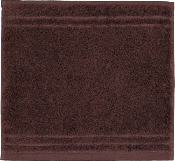Vossen Handtücher Vienna Style Supersoft - Farbe: dark brown - 6930 - Seiflappen 30x30 cm