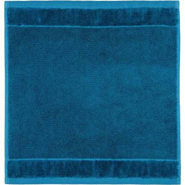 Möve Bamboo Luxe - Farbe: deep lake - 386 (1-1104/5244) - Seiflappen 30x30 cm