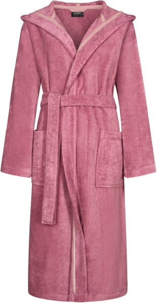 Thumbnail - Cawö Home Bademäntel Damen Kapuze Luxury Basics Kapuze 827 - Farbe: blush - 22 - XS