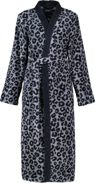 Thumbnail - JOOP! Bademäntel Damen Kimono Leo 1666 - Farbe: Graphit - 90 - XL