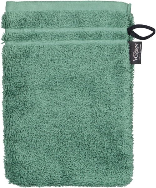 Vossen Vienna Style Supersoft - Farbe: evergreen - 5525 - Waschhandschuh 16x22 cm