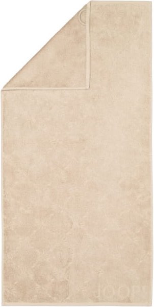 JOOP Uni Cornflower 1670 - Farbe: sand - 375 - Handtuch 50x100 cm
