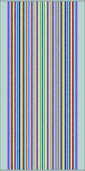 Cawö Handtücher Remake Streifen 2022 - Farbe: platin-multicolor - 19 - Handtuch 50x100 cm
