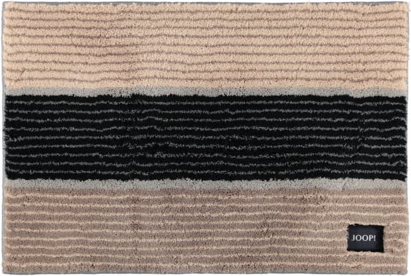 JOOP! Badteppich Lines 286 - Farbe: Natur - 020 - 60x90 cm