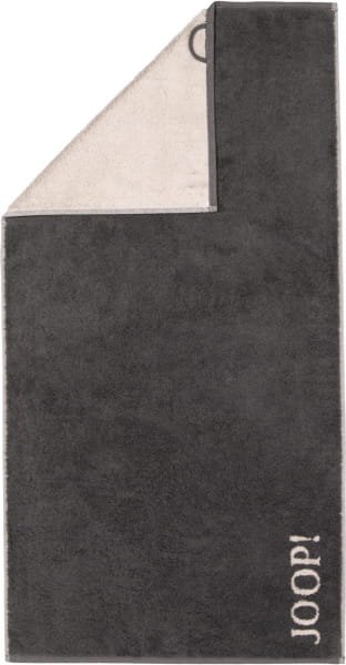 JOOP! Handtücher Divided Doubleface 1704 - Farbe: Stein - 73 - Handtuch 50x100 cm