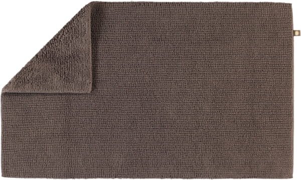 Rhomtuft - Badteppich Pur - Farbe: taupe - 58 - 50x75 cm