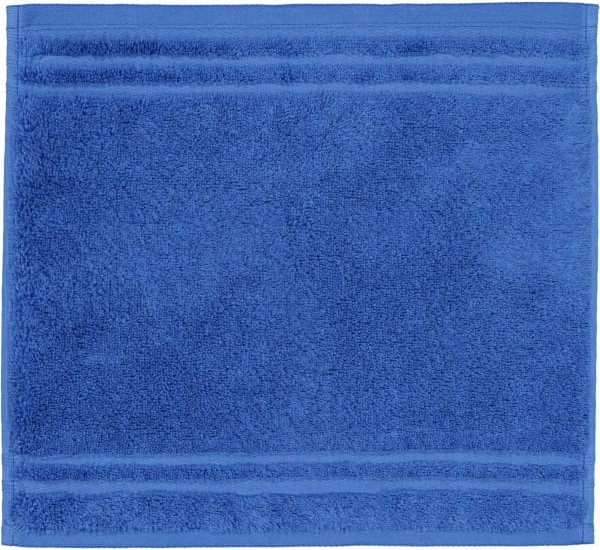 Vossen Handtücher Vienna Style Supersoft - Farbe: deep blue - 4690 - Seiflappen 30x30 cm
