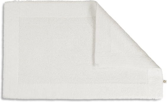 Rhomtuft RHOMY - Badteppich Select 75 - Farbe: weiß - 01 - 70x120 cm