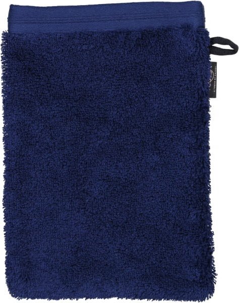 Vossen Handtücher Vegan Life - Farbe: marine blau - 4930 - Waschhandschuh 16x22 cm