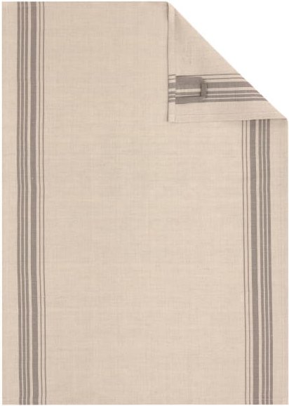 Cawö Home Geschirrtücher Cuisine Nature Akzent 533 - Farbe: muskat - 33 - 50x70 cm