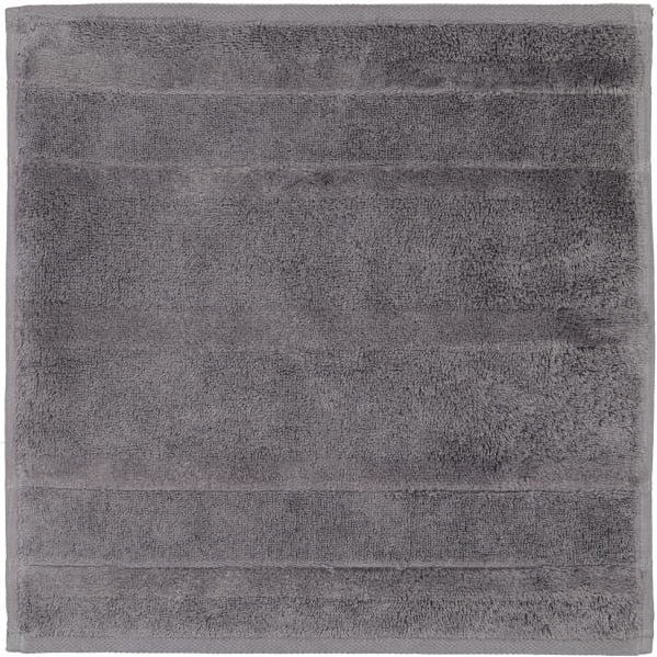 Cawö - Noblesse2 1002 - Farbe: 774 - anthrazit - Seiflappen 30x30 cm