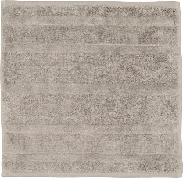 Cawö - Noblesse2 1002 - Farbe: 779 - graphit - Seiflappen 30x30 cm
