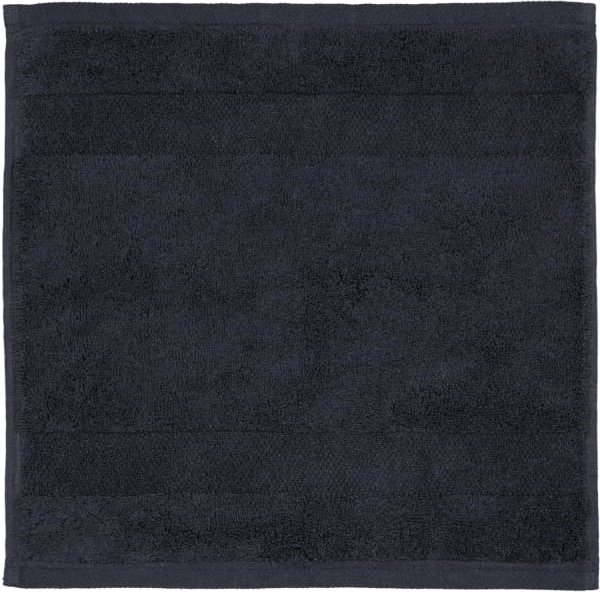 Villeroy & Boch Handtücher One 2550 - Farbe: coal black - 906 - Seiflappen 30x30 cm