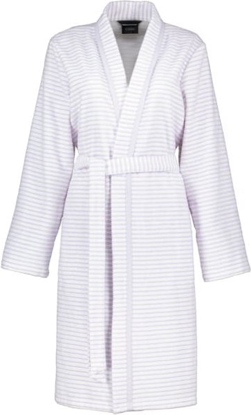 Cawö - Damen Bademantel Kurz Kimono 1214 - Farbe: flieder - 86 - M