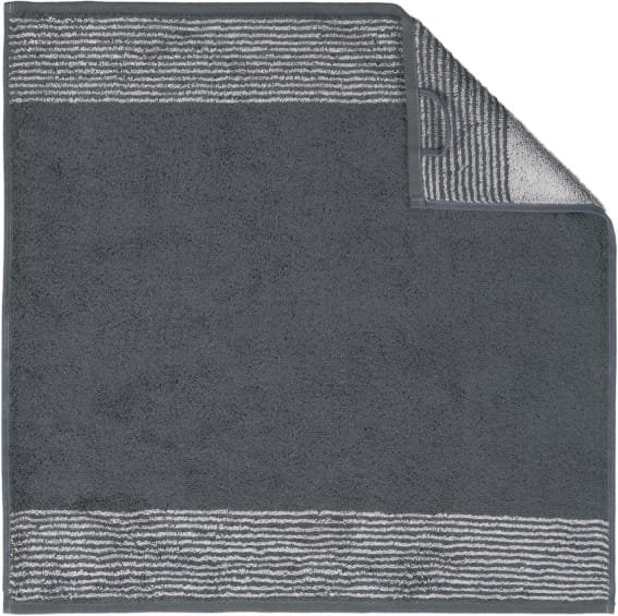 Cawö Küchenhandtücher Cuisine Two-Tone 590 - Farbe: schiefer - 77 - 50x50 cm