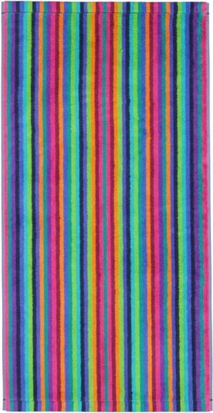 Cawö - Life Style Streifen 7048 - Farbe: 84 - multicolor - Handtuch 50x100 cm