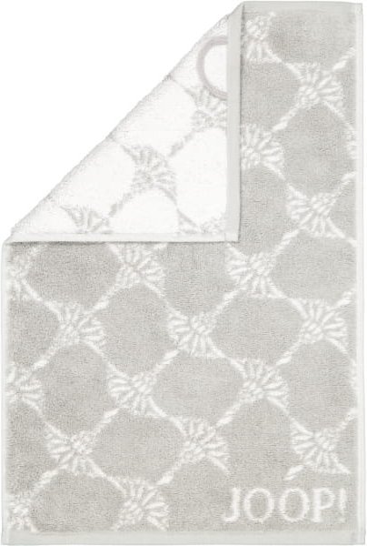 JOOP! Cornflower 1611 - Farbe: Silber - 76 - Gästetuch 30x50 cm