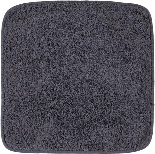 Rhomtuft - Handtücher Loft - Farbe: zinn - 02 - Seiflappen 30x30 cm
