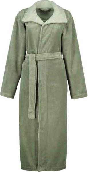 Vossen Bademäntel Damen Stehkragen Andorra - Farbe: detox green/eukalyptus - 0002 - XS