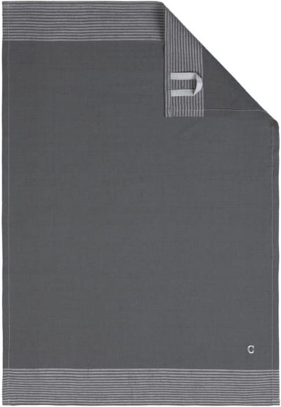 Cawö Home Two-Tone 590 - Geschirrtuch 50x70 cm - Farbe: schiefer - 77