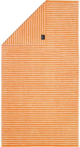 Cawö Handtücher Campus Ringel 955 - Farbe: mandarine - 33 - Duschtuch 70x140 cm