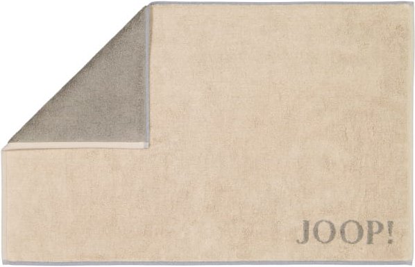 JOOP! Classic - Doubleface Badematte 1600 - 50x80 cm - Farbe: Sand/Graphit - 37