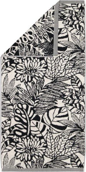 Möve Handtücher Brooklyn Botanic - Farbe: nature/black - 081 - Handtuch 50x100 cm