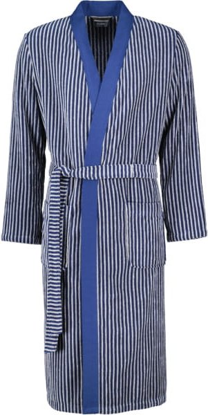 Cawö - Herren Bademantel Kimono 2843 - Farbe: blau - 17 - M