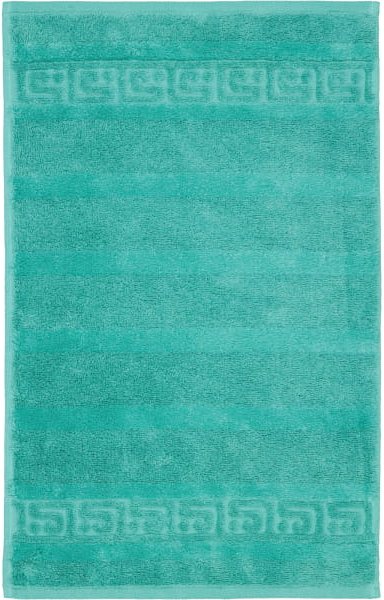 Thumbnail - Cawö Handtücher Noblesse Uni 1001 - Farbe: smaragd - 421 - Gästetuch 30x50 cm