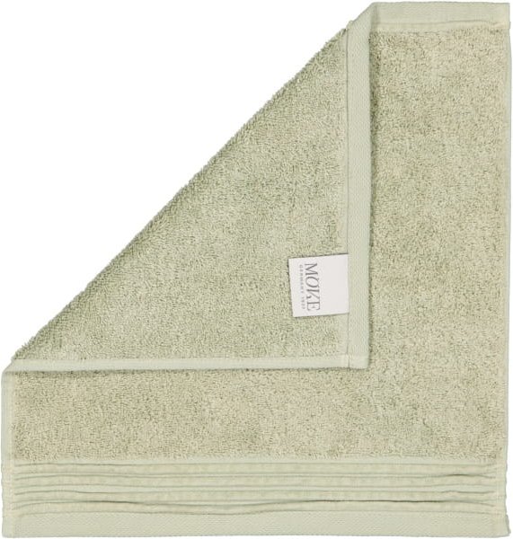 Möve Handtücher Loft - Farbe: moss - 690 - Seiflappen 30x30 cm
