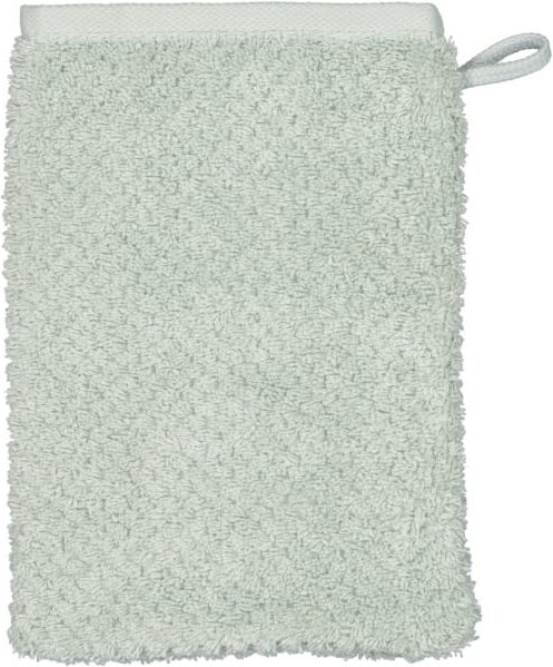 Cawö Handtücher Pure 6500 - Farbe: eukalyptus - 450 - Waschhandschuh 16x22 cm