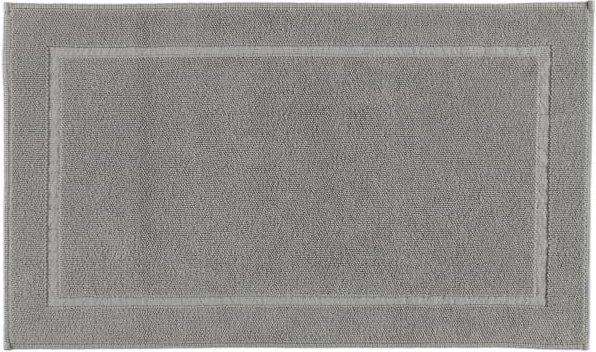 Rhomtuft - Badematte Pearl 51 - Farbe: kiesel - 85 - 70x120 cm