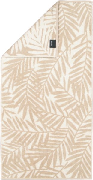 Cawö Handtücher Maison Blätter 6267 - Farbe: natur - 33 - Handtuch 50x100 cm