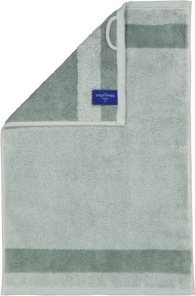 Villeroy & Boch Handtücher Luxury Double 2560 - Farbe: sage green - 44 - Gästetuch 30x50 cm