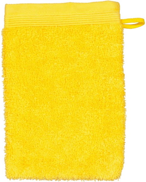 Möve - Superwuschel - Farbe: gold - 115 (0-1725/8775) - Waschhandschuh 15x20 cm