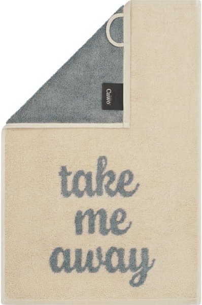 Cawö Gästetücher Postcard Towels Edition 100 - Farbe: take me away - 20 - Gästetuch 30x50 cm