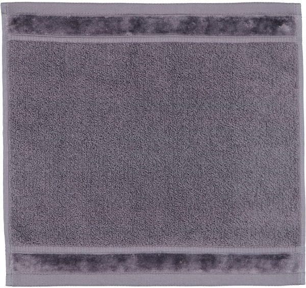 Vossen Handtücher Pure - Farbe: lavastone - 7560 - Seiflappen 30x30 cm