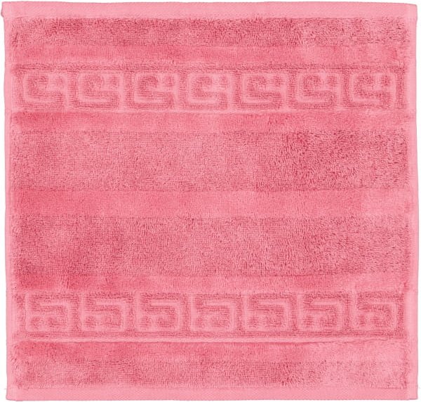 Cawö - Noblesse Uni 1001 - Farbe: 240 - rosa - Seiflappen 30x30 cm