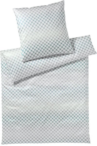 JOOP Bettwäsche Cornflower Gleam 4106 - Farbe: Aqua - 04 - 80x80 cm - 155x220 cm